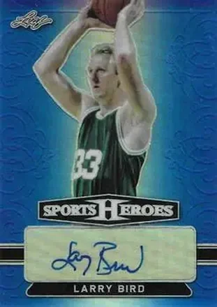 2018 Leaf Metal Sports Heroes #BA-LB1 - Larry Bird
