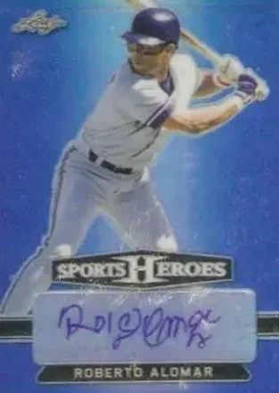 2018 Leaf Metal Sports Heroes #BA-RA1 - Roberto Alomar - Toronto Blue Jays