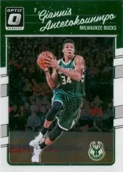 2016-17 Donruss Optic #5 Giannis Antetokounmpo