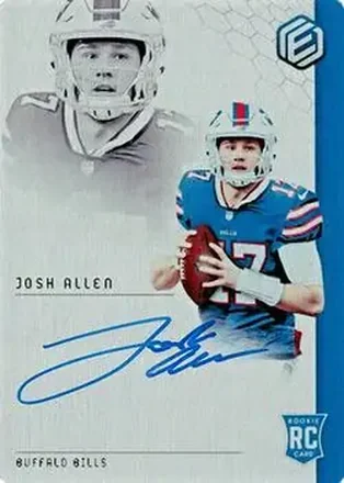 2018 Panini Elements #75 - Josh Allen - Buffalo Bills