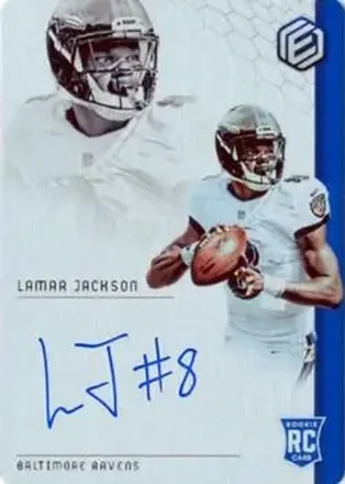 2018 Panini Elements #78 - Lamar Jackson - Baltimore Ravens
