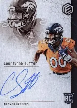 2018 Panini Elements #93 - Courtland Sutton - Denver Broncos