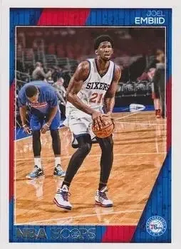 2016-17 Hoops #4 Joel Embiid