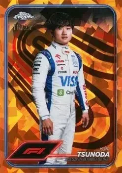 2024 Topps Chrome Sapphire Edition Formula 1 feature card