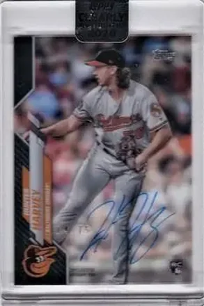 2020 Topps Clearly Authentic - Black #CCA-HH - Hunter Harvey - Baltimore Orioles