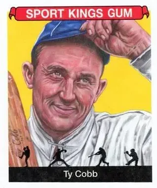 2018 Sportkings #1b - Ty Cobb - Detroit Tigers