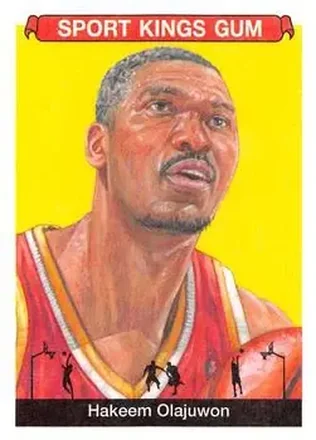 2018 Sportkings #27 - Hakeem Olajuwon - Houston Rockets