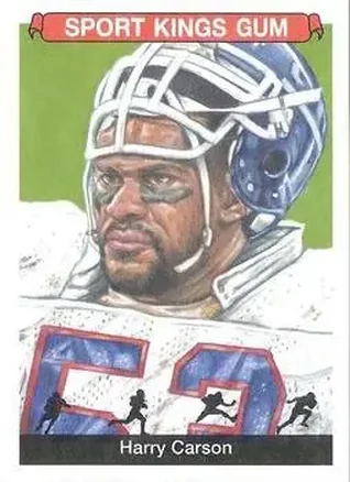 2018 Sportkings #29 - Harry Carson - New York Giants