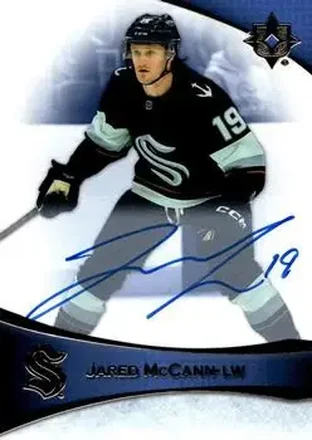2022-23 Upper Deck Ultimate Collection - Autographs #19 - Jared McCann - Seattle Kraken