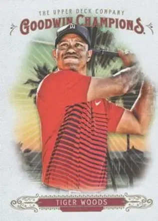 2018 Upper Deck Goodwin Champions #20 - Tiger Woods