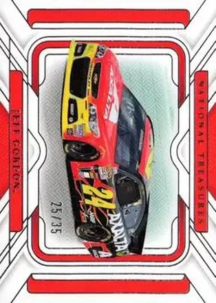2025 Panini National Treasures - Rides #4 - Jeff Gordon - Hendrick Motorsports