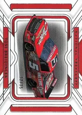 2025 Panini National Treasures - Rides #7 - Toni Breidinger - Tricon Garage