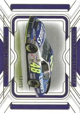 2025 Panini National Treasures - Rides Gold #10 - Jimmie Johnson - Hendrick Motorsports