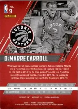 Back of DeMarre Carroll