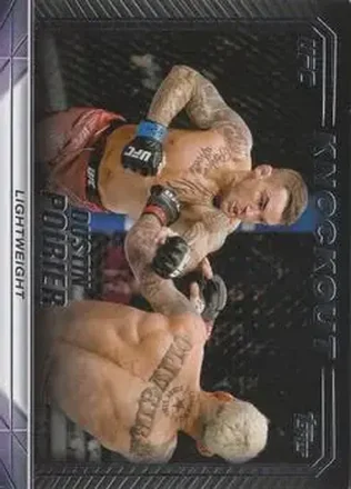 2024 Topps Knockout UFC #78 - Dustin Poirier