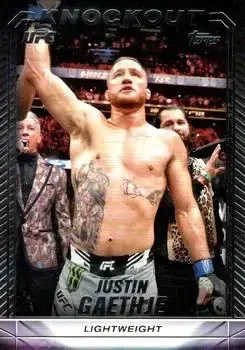 2024 Topps Knockout UFC feature card