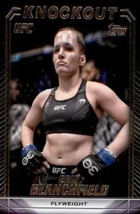 2024 Topps Knockout UFC #85 - Erin Blanchfield