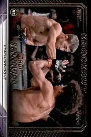 2024 Topps Knockout UFC #96 - Choi SeungWoo