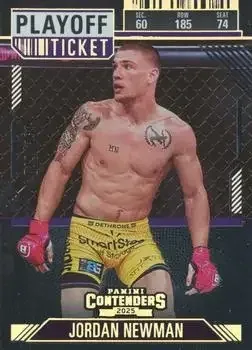 2025 Panini Contenders PFL feature card