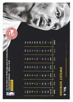 Back of Dwight Howard