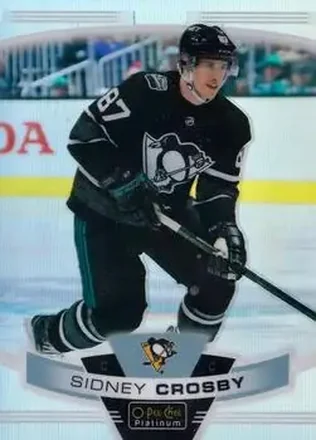 2019-20 O-Pee-Chee Platinum #1b - Sidney Crosby - Pittsburgh Penguins