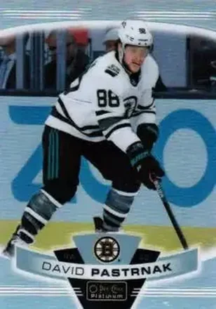 2019-20 O-Pee-Chee Platinum #19b - David Pastrnak - Boston Bruins