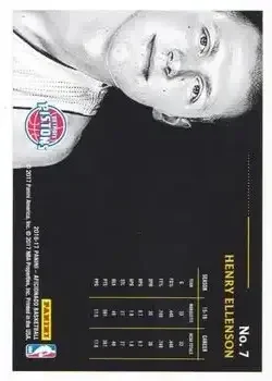 Back of Henry Ellenson