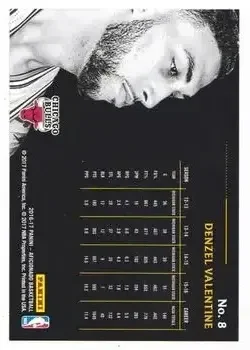 Back of Denzel Valentine
