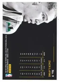 Back of Zach LaVine