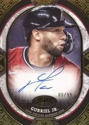 2025 Topps Tier One - Tier One Shots Autographs #TOS-LG - Lourdes Gurriel Jr. - Arizona Diamondbacks