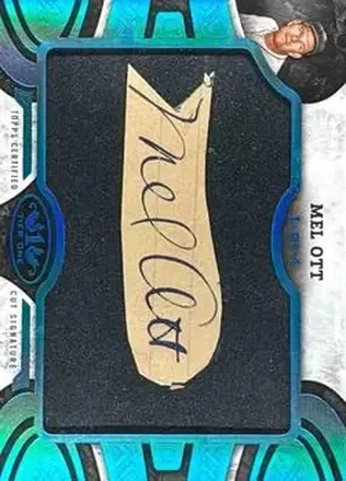 2025 Topps Tier One - Cut Signatures #T1CS-MO - Mel Ott - New York Giants