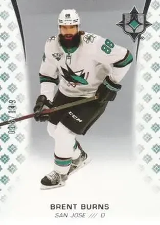 2020-21 Upper Deck Ultimate Collection #47 - Brent Burns - San Jose Sharks