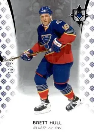 2020-21 Upper Deck Ultimate Collection #81 - Brett Hull - St. Louis Blues