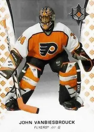 2020-21 Upper Deck Ultimate Collection #87 - John Vanbiesbrouck - Philadelphia Flyers