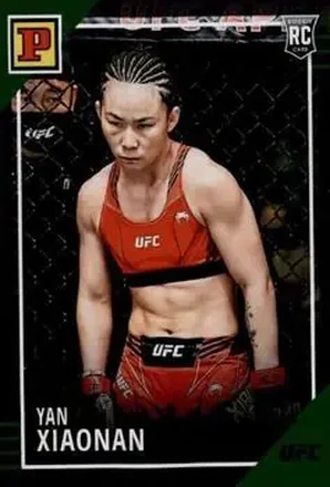 2022 Panini UFC Debut Edition - Green #79 - Yan Xiaonan