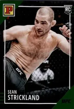 2022 Panini UFC Debut Edition - Green #82 - Sean Strickland