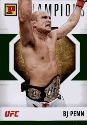2022 Panini UFC Debut Edition - Green #101 - BJ Penn