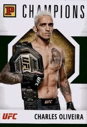 2022 Panini UFC Debut Edition - Green #108 - Charles Oliveira