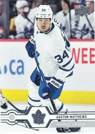 2019-20 Upper Deck #1b - Auston Matthews - Toronto Maple Leafs