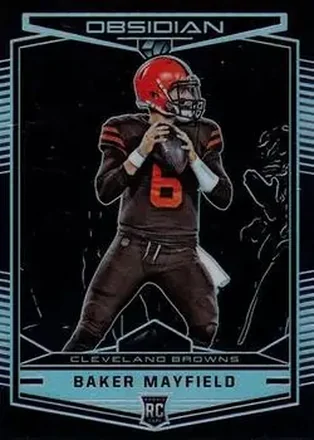 2018 Panini Obsidian #103 - Baker Mayfield - Cleveland Browns