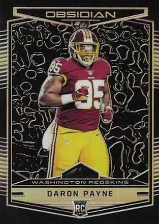 2018 Panini Obsidian #146 - Daron Payne - Washington Redskins