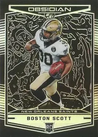2018 Panini Obsidian #172 - Boston Scott - New Orleans Saints