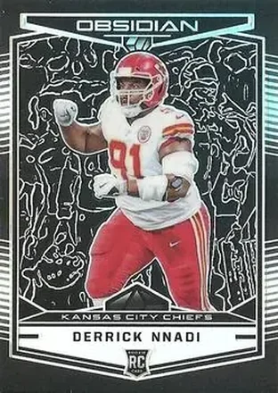 2018 Panini Obsidian #178 - Derrick Nnadi - Kansas City Chiefs