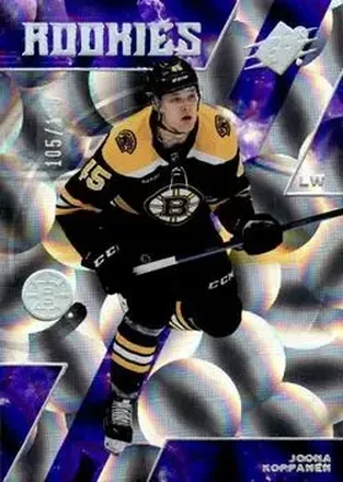 2023-24 SPx - Parallax Purple #174 - Joona Koppanen - Boston Bruins