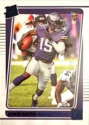2021 Clearly Donruss - Blue #91 - Ihmir Smith-Marsette - Minnesota Vikings