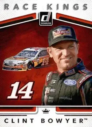 2018 Donruss #13 - Clint Bowyer - Stewart-Haas Racing