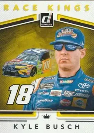 2018 Donruss #14 - Kyle Busch - Joe Gibbs Racing