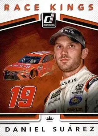 2018 Donruss #18 - Daniel Suarez - Joe Gibbs Racing