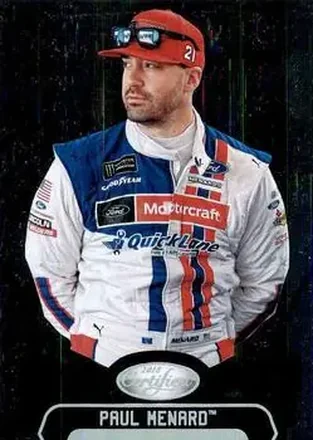 2018 Panini Certified #2 - Paul Menard - Wood Brothers Racing