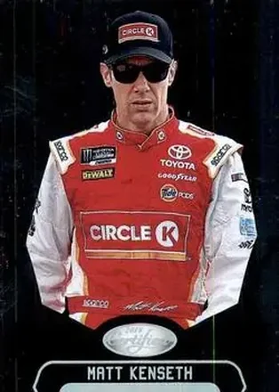 2018 Panini Certified #9 - Matt Kenseth - Joe Gibbs Racing